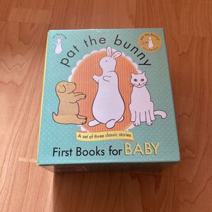 Pat the bunny 他 3冊セット しかけ絵本 英語絵本