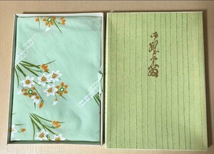 風呂敷 ハンカチ 緑 グリーン 花柄