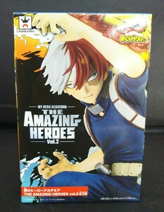 【未開封品】THE AMAZING HEROES Vol.2 轟焦凍 フィギュア 僕のヒーローアカデミア BANPRESTO (管理番号：059111) 60