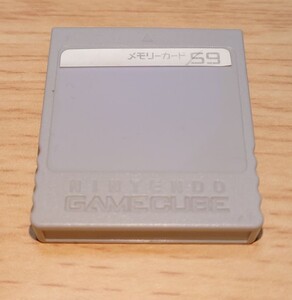 ゲームキューブ メモリーカード59 純正品 任天堂