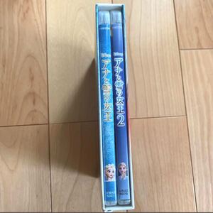 アナと雪の女王 & アナと雪の女王2 本編ブルーレイ+純正ケースセット コンプリートケース付き【国内正規版】 新品未再生
