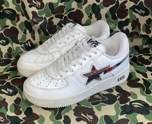 ★激レア★ APE bapesta ホワイト 23.5cm kaws