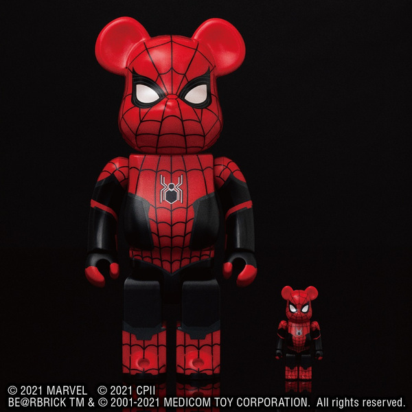 2023年最新】ヤフオク! -スパイダーマンベアブリック(キューブリック