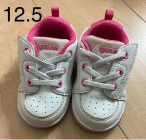 スニーカー 12.5 13 gravis 靴 白 ピンク ニューバランス 女の子　 CONVERSE