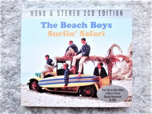 D【 ザ・ビーチ・ボーイズ / SURFIN' SAFARI MONO & STEREO 2CD EDITION 】スリーブケース入り　CDは４枚まで送料１９８円