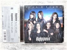 D【 Happiness / Seek A Light (CD+DVD) 】帯付き　CDは４枚まで送料１９８円_画像1