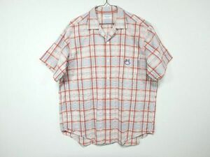 ミキハウス MIKIHOUSE HOMME 上質！ シアサッカー シャツ M