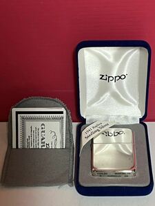 ZIPPO/ ジッポー/ STERLING SILVER/ スターリングシルバー 1941レプリカ オイルライター 美品 2004年