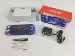 Nintendo Switch Lite ニンテンドー スイッチライト ブルー 本体 充電器未使用