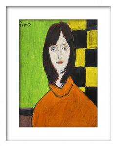 Art hand Auction Artist Hiro C: Life is just a mind game, artwork, painting, pastel painting, crayon drawing