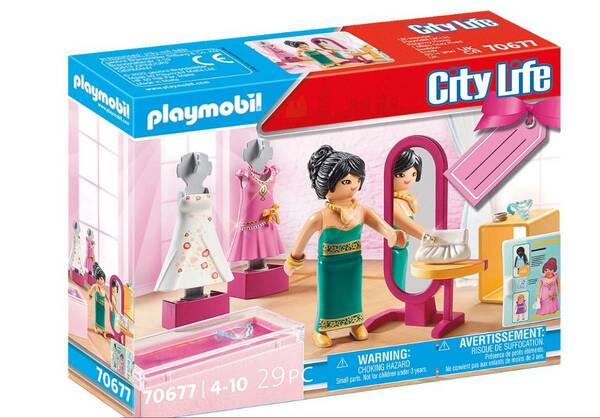 即決！新品 PLAYMOBIL プレイモービル 70677 ファッションブティック