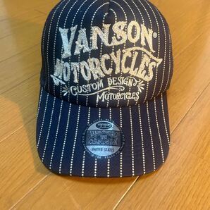 VANSON バンソン メッシュ 刺繍 キャップ 帽子 メンズ ロゴ 刺繍 ツイルメッシュ ウォバッシュ