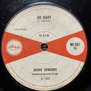 ‘66 // UK Soul // Jackie Edwards - Think Twice / Oh Mary