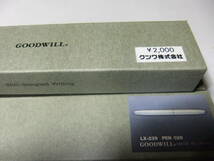 GOODWILL　グッドウィル万年筆　日本製　カートリッジ専用万年筆　非常に軽い。_画像5