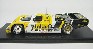 ■スパークモデル 1/43 1987 ポルシェ962C #7 ルマン24h