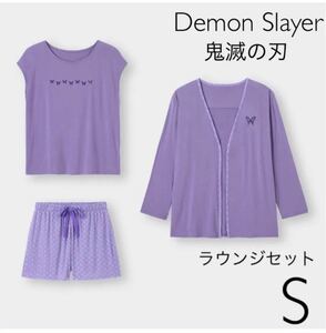 GU ラウンジセット(半袖&ショートパンツ)Demon Slayer S