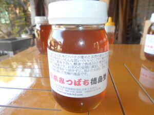 10月蜜（完熟2年物1本） 日本蜜蜂の百花蜜 　蜜が綺麗は新品巣箱で採取です。理論を絶対とし案と理を追求する　　日本みつばち徳島塾