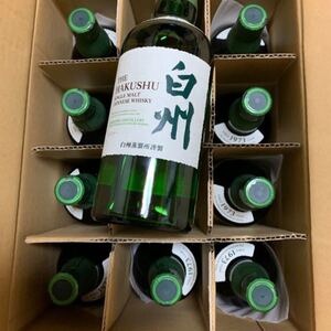 サントリー 白州 シングルモルトウイスキー 12本