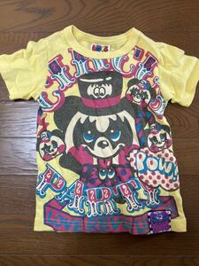 ラブレボリューション　可愛いＴシャツ　ラブレボ　JAM グラグラ　半袖Tシャツ 黄色　100 パンディ　送料180円