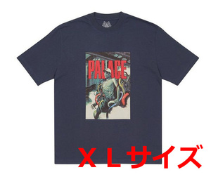 【未使用新品・送料無料】XL Palace MANGAS T-Shirt Navy紺 パレスTシャツ AKIRA アキラパロディ