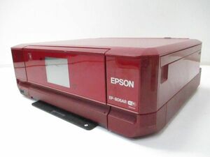 □ジャンク 通電可 EPSON Colorio EP-806AR レッド エプソン インクジェットプリンター 複合機 EP-806AR 2014年製 5168 @100 □