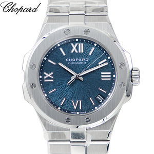 【BF】未使用 ショパール Chopard アルパイン イーグル ラージ 298600-3001 ブルー 41mm ステンレス 腕時計 メンズ 保証書