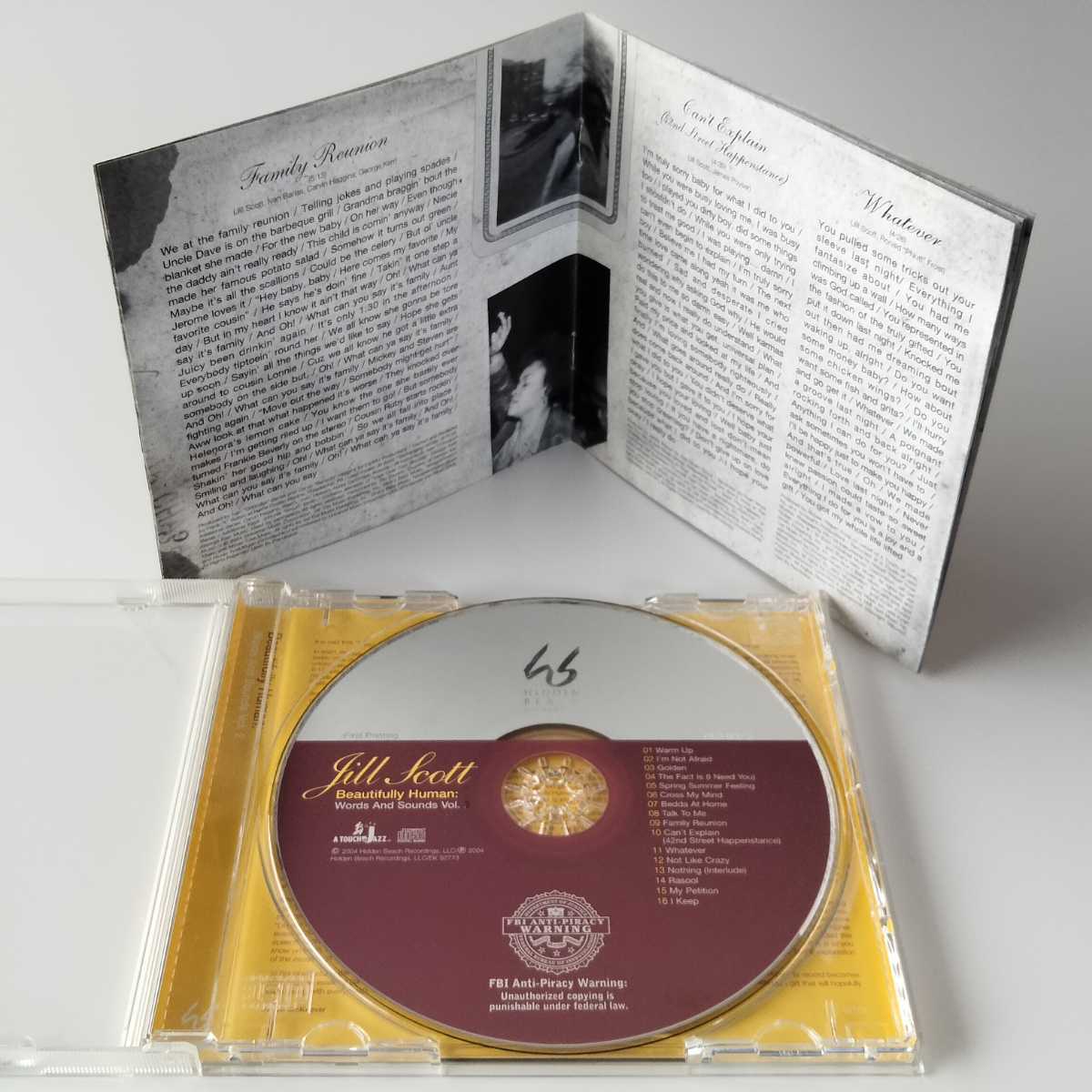 ◇輸入盤CD◇Jill Scott ジル・スコット / Beautifully Human Words