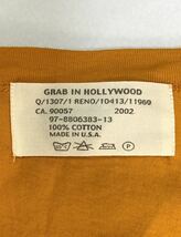 2枚セット　GRAB IN HOLLYWOOD INAPT メンズ　Mサイズ 古着　美品　Tシャツ　イエロー　迷彩　半袖Tシャツ USA 軍物　サバゲー_画像2