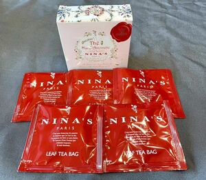 送料無料ニナス 紅茶 オリジナル マリーアントワネットティー NINAS ティーバッグ 3g x 5袋