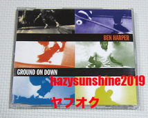 ベン・ハーパー BEN HARPER 4 TRACK CD SINGLE GROUND ON DOWN FIGHT FOR YOUR MIND_画像1