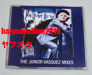 sinti* low pa-CYNDI LAUPER CD YOU DON'T KNOW THE JUNIOR VASQUEZ MIXES MOTHER SISTERS OF AVALON