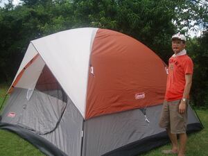 【Coleman sundome 5 tent コールマン　サンドーム　テント　5人用　アメリカで購入】