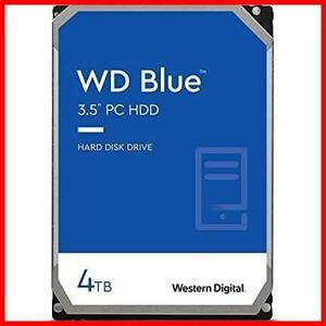 ★容量:4TB_スタイル:5400-5640回転★ Western Digital ウエスタンデジタル 内蔵 HDD 4TB WD Blue PC 3.5インチ 内蔵HDD WD40EZAZ-EC