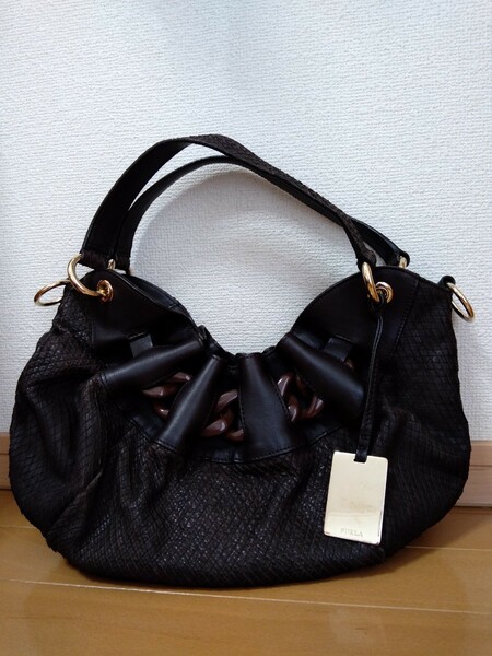 FURLA フルラレザーショルダーバッグ2way