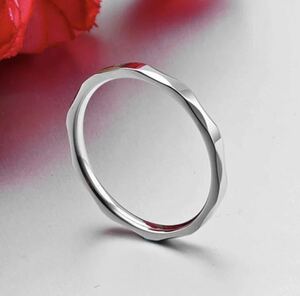  new goods 11 number made of stainless steel cut ring white gold silver ring present unisex wedding ring free shipping 