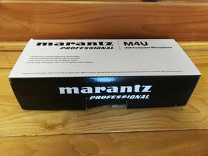 【中古動作確認美品】marantz PROFESSIONAL M4U USBコンデンサーマイク