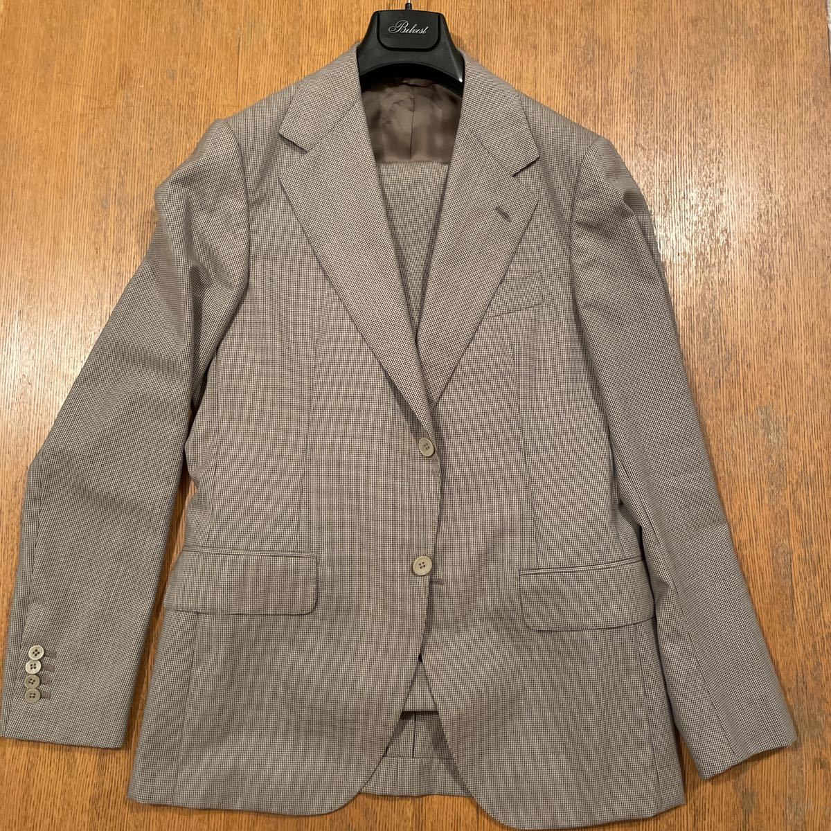ハイグレードIsaia イタリア製 EU44 グレースーツ Belvest | tspea.org