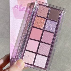 【大人気 】Dikalu 中国コスメ 10色アイシャドウパレット # 14