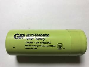 ニッケル水素充電池　NiMHバッテリー　1.2V　13000mAh　未使用長期在庫品