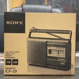 未使用 SONY ICF-29 FM/AMラジオ (k521_11)
