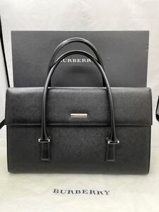 バーバリー ハンドバッグ ブラック 未使用品 BURBERRY レディース カバン トートバッグ ビジネスバック ショルダーバック