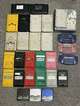 ニンテンドー ゲーム機★まとめて出品★Nintendo ゲームボーイ GAME BOY/ADVANCE/SP/pocket/DS 計28台【未確認 ジャンク】_画像2