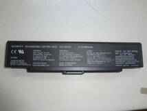 新入荷　SONY VGN-FS VGN-S VGN-Yなど用　純正バッテリー VGP-BPS2B　11.1V　4800ｍAh　未テストジャンク品 　_画像1