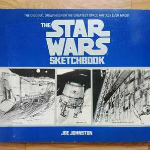 THE STAR WARS Sketchbook JOE JOHNSTON 1977年初版ジョージョンストン スターウォーズ 生頼範義 シドミード ドローイング集96ページ洋書の画像1
