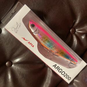 200 アルゴ ピンクバックキャンディ 新品 アピア ARGO APIA メガバス トップ キャスティング シーバス ヒラマサ ブリ 青物 マグロ