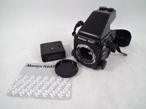 □ Mamiya マミヤ RZ67 中判カメラ 取扱説明書有り 中古現状品 220506E6318