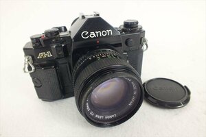 ◆ Canon キャノン A-1 フィルム一眼レフ 50mm 1.4 中古 現状品 220509G3287