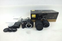 ☆ Nikon ニコン D5100 デジタル一眼レフ 18-55mm 3.5-5.6G /55-300mm 4.5-5.6G 取扱説明書有り 元箱付き 中古現状品 220507M4113_画像1