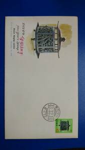 年賀切手 1974 49年 東京中央 48.12.10 FDC 初日カバー ザ井雑貨 ああ-3-1