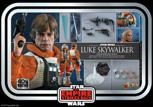 新品未開封 MMS585 ホットトイズ スター・ウォーズ ルーク・スカイウォーカー パイロット版 1/6フィギュア Luke Skywalker star wars